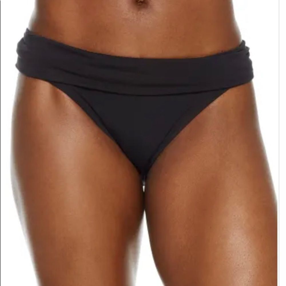 Sunsets Unforgettable Bottoms Black Sz 14 Bikini Bottoms - Picture 3 of 5